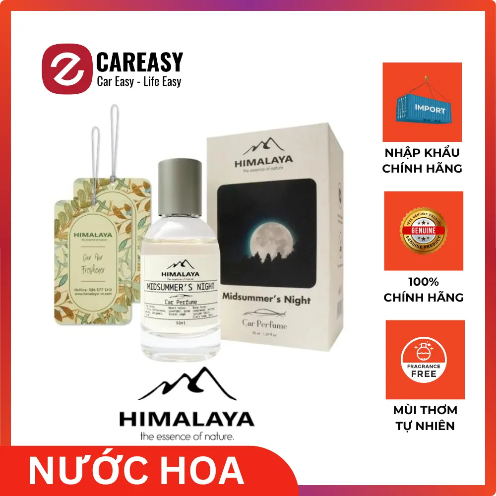 Nước hoa xe hơi Himalaya 